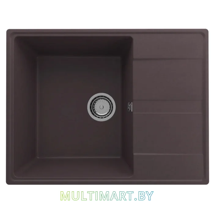 Кухонная мойка Ulgran Quartz Prima 650 (06 трюфель)